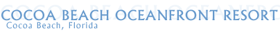 cocoa beach oceanfront resort